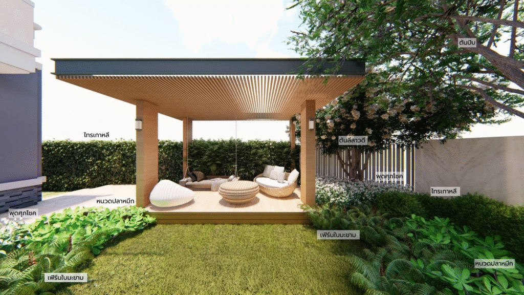 Packageออกแบบสวน รับจัดสวนหรู ออกแบบภูมิทัศน์ สวนสไตล์โมเดิร์น อินทีเรีย ผลงานออกแบบจริง ModernLuxury QueenEnterpriseConstructionCompany งานอินทีเรียคือสิ่งสำคัญ สถาปนิกออกแบบภูมิทัศน์ วิศวกรควบคุมงาน ผู้รับเหมามีใบกว สวนในบ้านหรู งานฝีมือประณีต รับเหมาจัดสวนครบวงจร