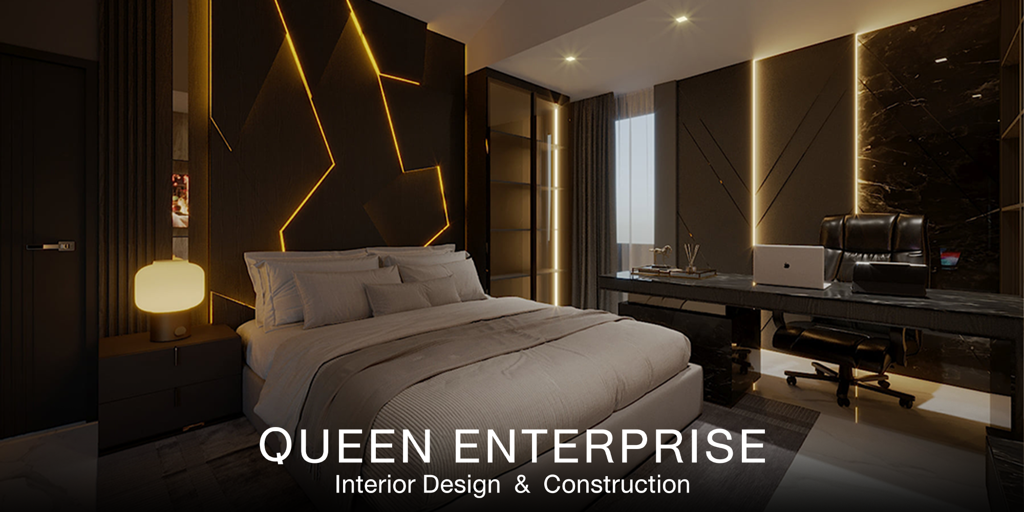 Package ออกแบบออฟฟิศ, รับออกแบบสำนักงาน, ตกแต่งออฟฟิศทันสมัย, อินทีเรีย, ผลงานตกแต่งภายในจริง, Modern Luxury, Queen Enterprise Construction Company, งานอินทีเรียคือสิ่งสำคัญ, สถาปนิกออกแบบภายใน, ตกแต่งสำนักงานผู้บริหาร, ติดตั้งเฟอร์นิเจอร์บิ้วอิน, นักออกแบบตกแต่งภายใน, งานฝีมือประณีต, รับเหมาตกแต่งออฟฟิศ