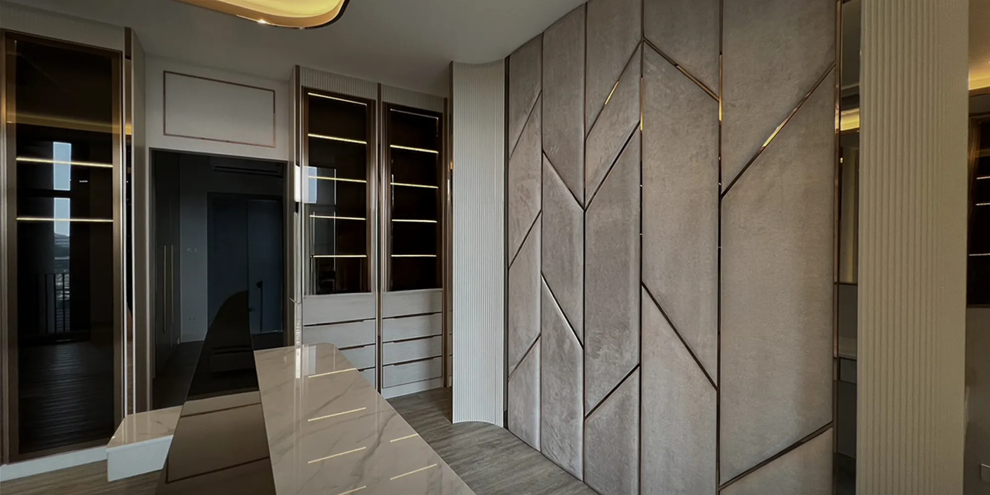 บริการตกแต่งภายใน, งานบิ้วอิน, Built-in, ออกแบบภายในบ้านหรู, อินทีเรีย, ผลงานตกแต่งภายในจริง, Modern Luxury, Queen Enterprise Construction Company, Queen Enterprise, งานอินทีเรียคือสิ่งสำคัญ, สถาปนิกออกแบบภายใน, ติดตั้งเฟอร์นิเจอร์บิ้วอิน, นักออกแบบตกแต่งภายใน, งานฝีมือประณีต, รับเหมาตกแต่งภายในครบวงจร