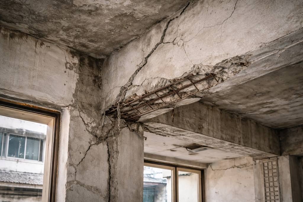 ปัญหารีโนเวทตึกแถว, ตึกแถวเก่า, รีโนเวทอาคารพาณิชย์, นั่งร้านก่อสร้าง, อาคารทรุดโทรม, รีโนเวทตึกแถวเก่า