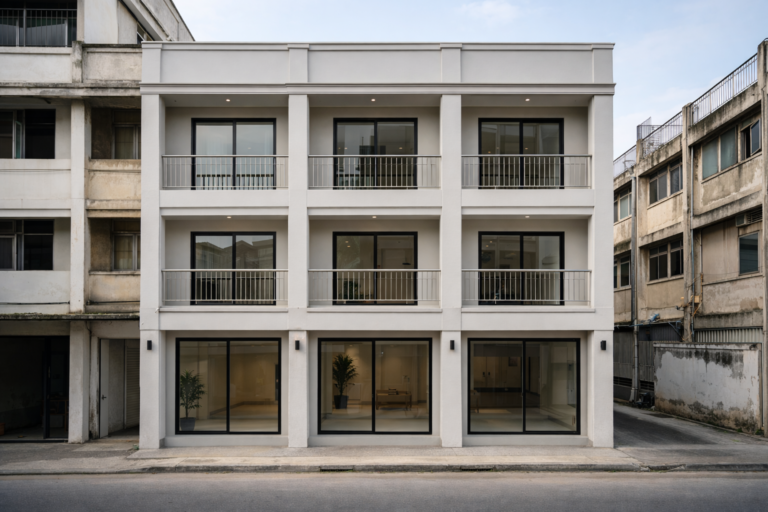 รีโนเวทตึกแถวปล่อยเช่า, ฟาซาดตึกแถวรีโนเวท, ตึกแถวปล่อยเช่าพร้อมใช้งาน, รีโนเวทตึกแถวเพื่อการลงทุน, ฟาซาดโมเดิร์นตึกแถว, เพิ่มมูลค่าเช่าด้วยรีโนเวท